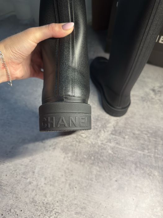 Гумові чоботи chanel