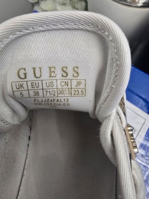 Sneakersy, trampki, guess 38