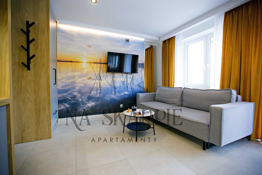 Apartament Na Skarpie 1 - noclegi nad jeziorem, promenada, Mazury