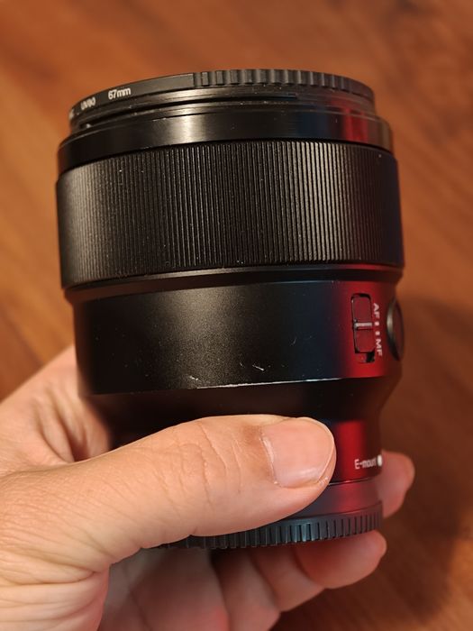 Lente Sony 85mm F1.8