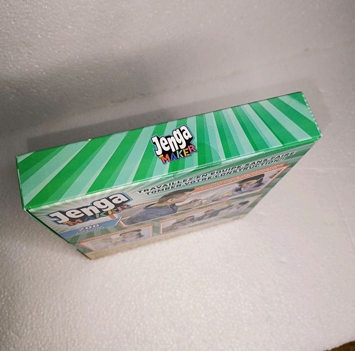 Jenga Maker Jogo Tabuleiro Hasbro Edição Francesa Novo/Selado
