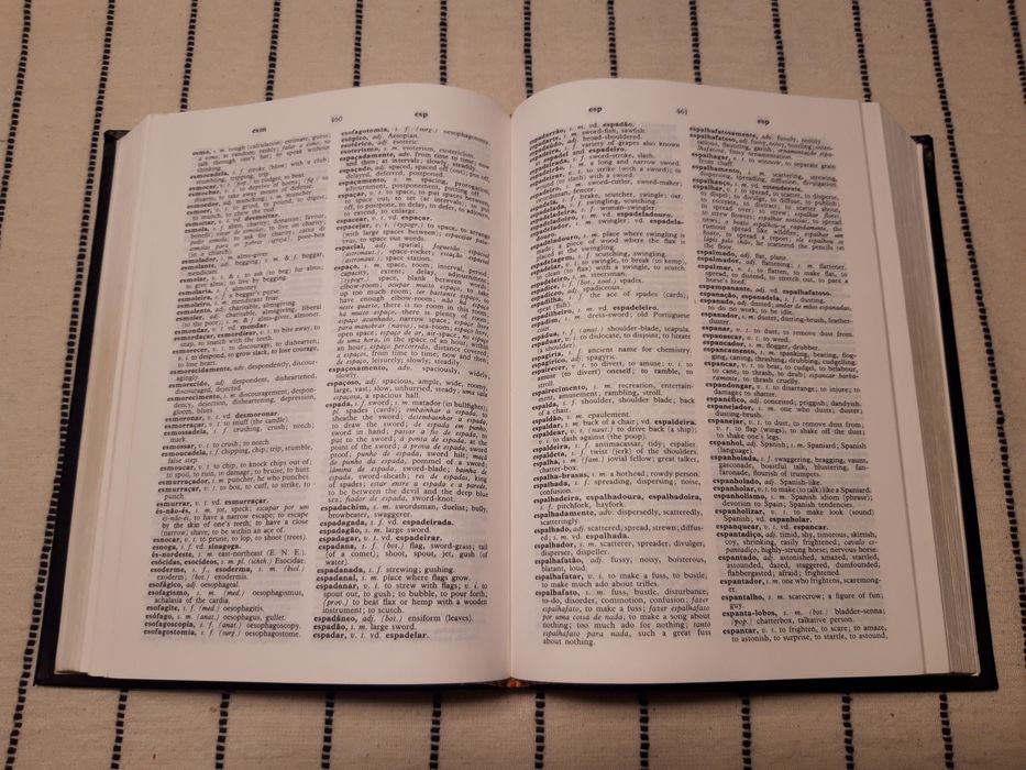 2 dicionários da Porto Editora: português-inglês e inglês-português