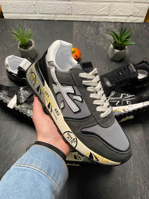 Кросівки PREMIATA Grey White 45 (28.5 см) / 43 (27.5 см)