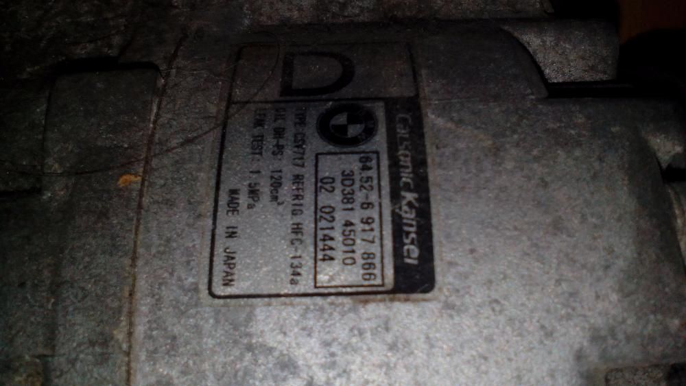 compressor ar condicionado bmw