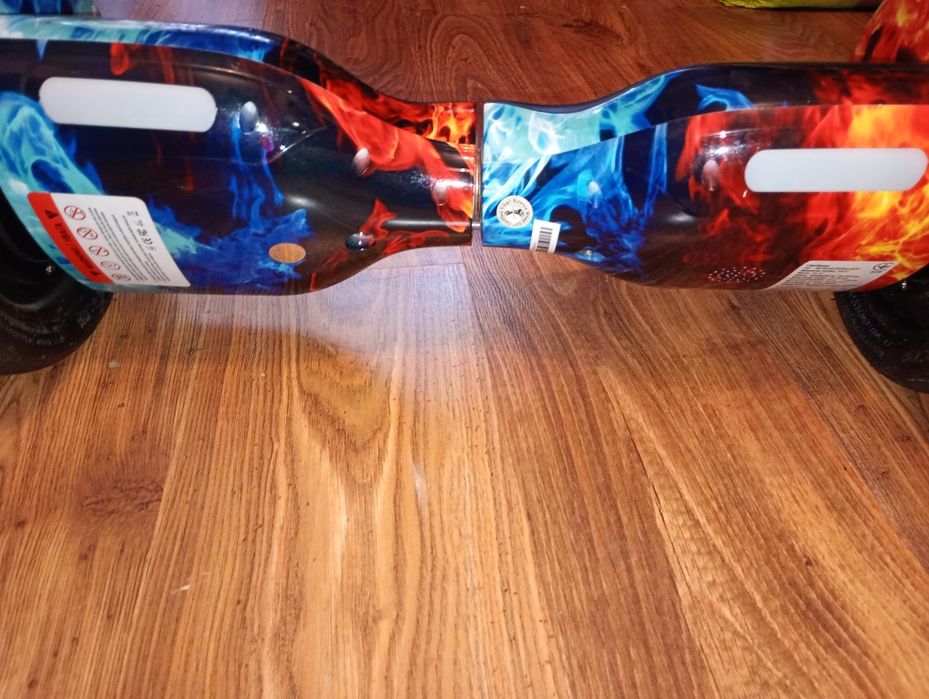 Гіроскутер Smart Balance Premium, колеса 10 дюймів Ice and flame
ЛЕД