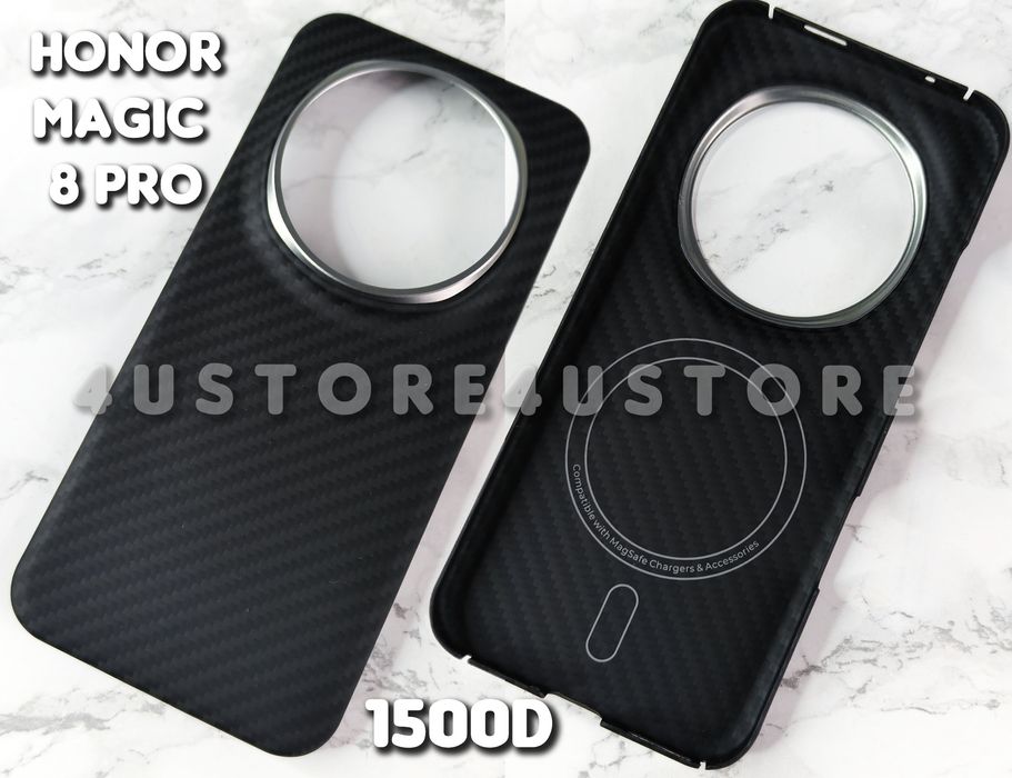 Карбоновий чохол Magnetic на Oppo Honor чехол карбоновый Карбон кевлар арамид ультра тонкий легкий міцний