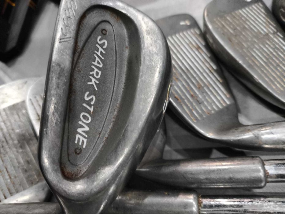 Carrinho de golfe, tacos, bolas, completo profissional, extras