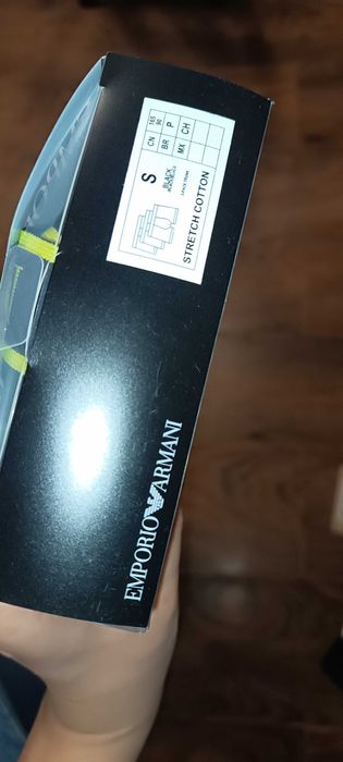 Męskie Bokserki Armani rozmiar S