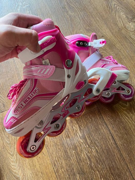 Самокат дитячий для дівчинки