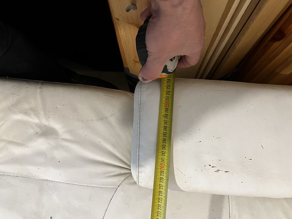 Vendo sofa chease long branco