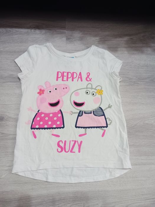 T-shirt Świnka Peppa & Suzy rozm. 116