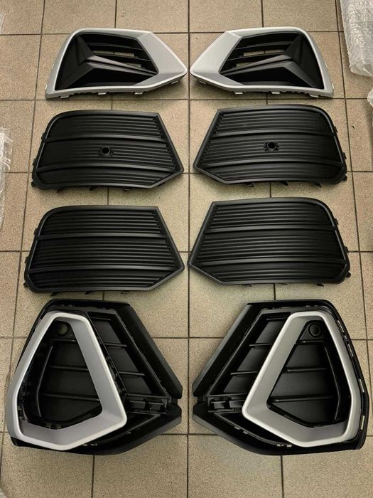 Audi Q5 80A Q7 Q3 A6 C8 A4 B9 решітка бампера накладка бокова Ауді