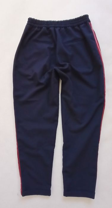 Pull&Bear spodnie granatowe w pasie gumka cygaretki 36