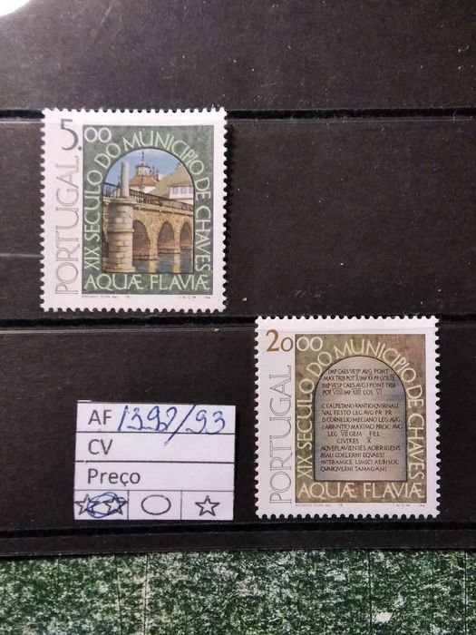 1978 19° Séculos Do Município De Chaves MNH **
