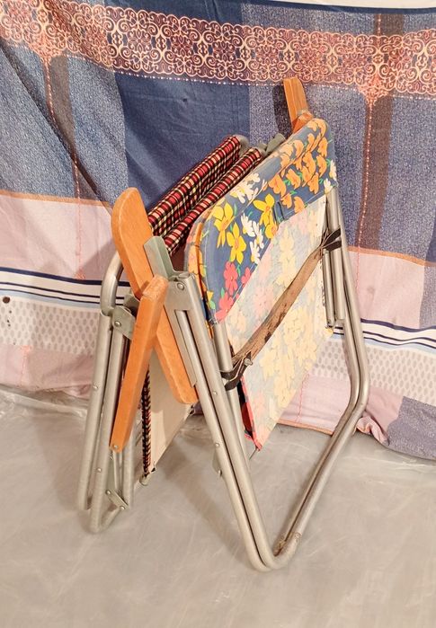 Fotele turystyczne PRL