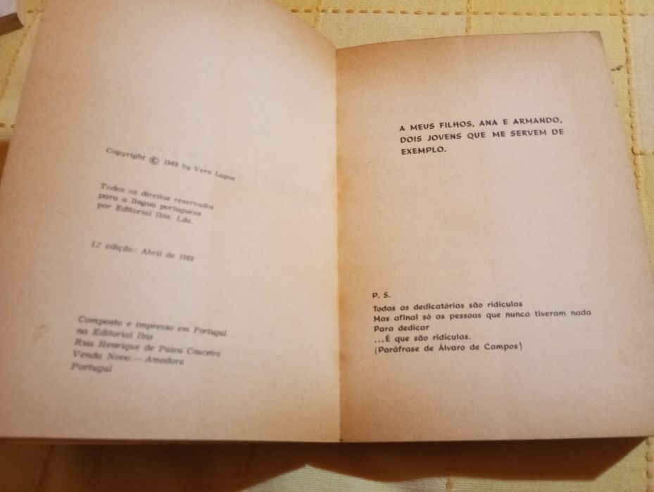 Vera Lagoa - Bisbilhotices (1.ª edição, abril 1968)