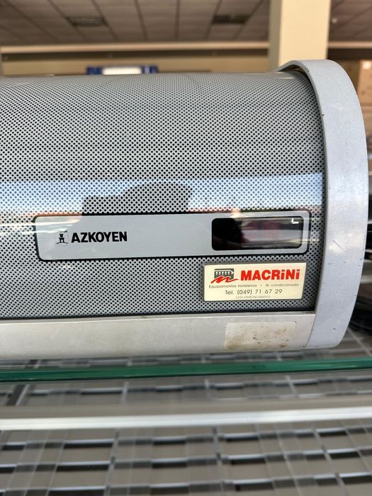 Vitrine de balcão com frio