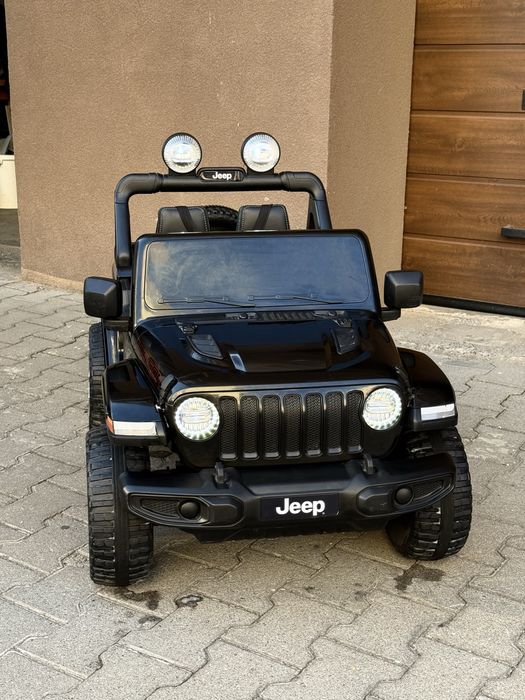 Електромобіль Caretero Jeep Rubicon Black + пульт ДК