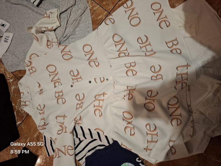 Zestaw dziewczynka 128-134