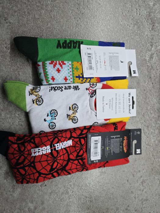 Zestaw skarpet Happy Socks and Marvel