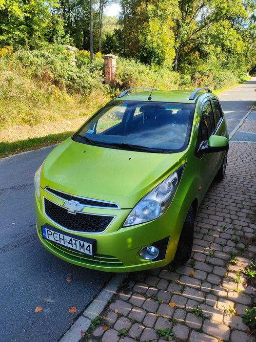 Chevrolet Spark Chevrolet Spark LPG 133tys 8poduszek klimatyzacja pełna historia CEPIK