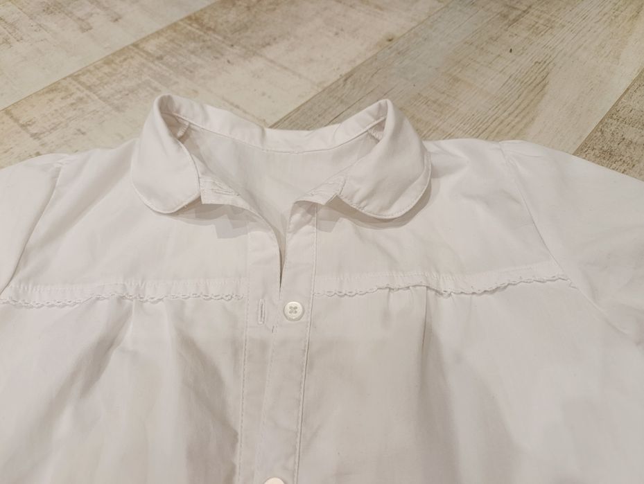 Блуза біла для дівчинки, 134р.