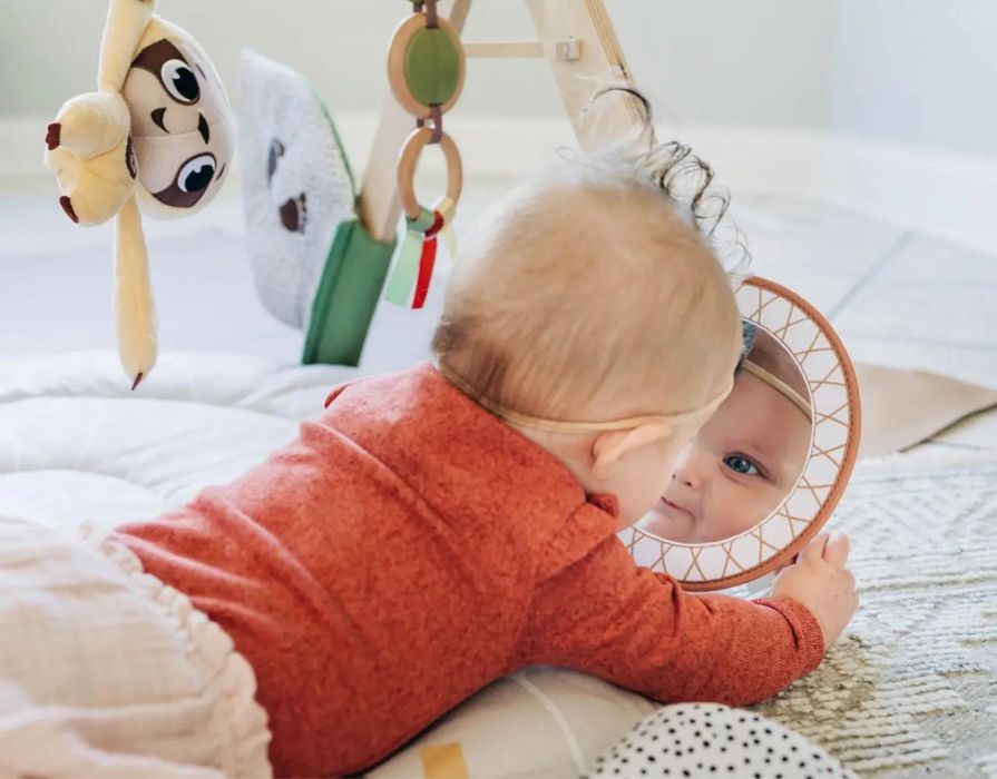 Розвиваючий килимок з ігровою стійкою Tiny Love Boho Chic