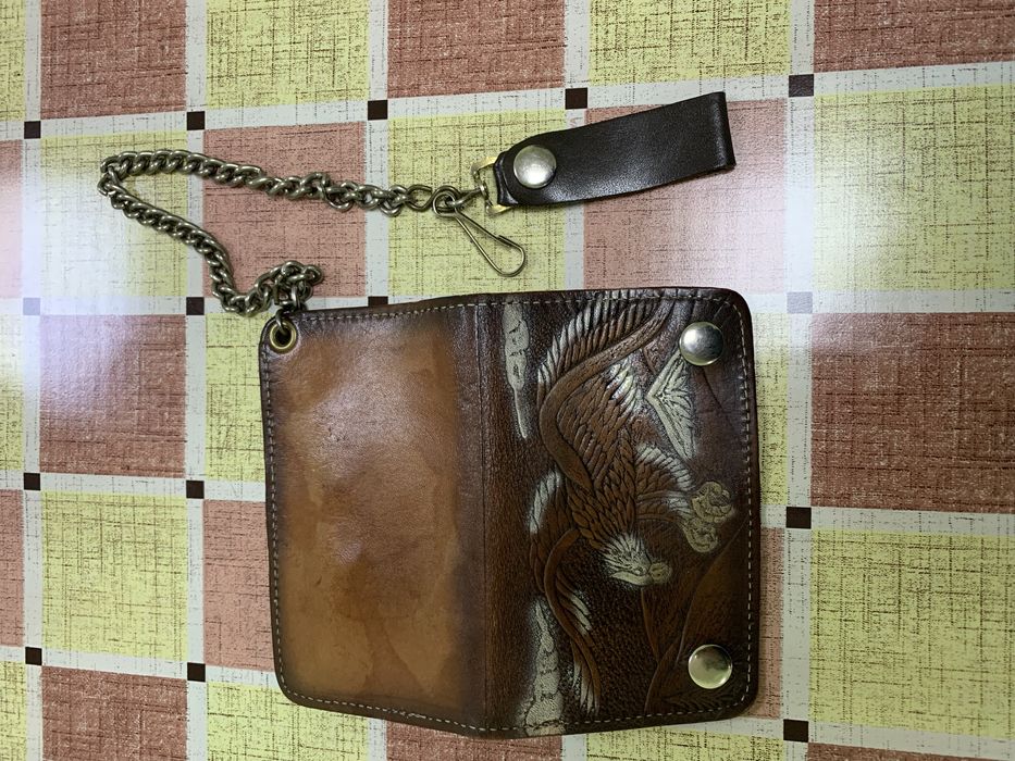 Кошелек кожа USA ручная работа