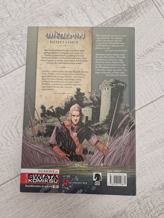 Komiks wiedźmin dzieci lisicy (odbiór tylko osobisty)