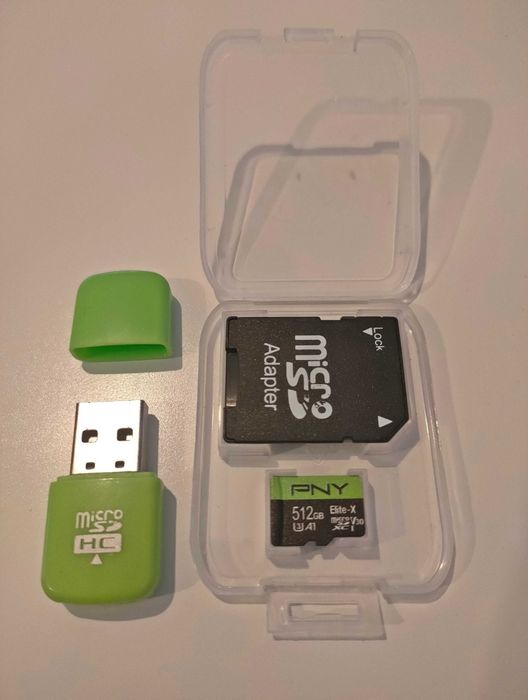 Cartão Memória microSD 512GB PNY64585682790275120