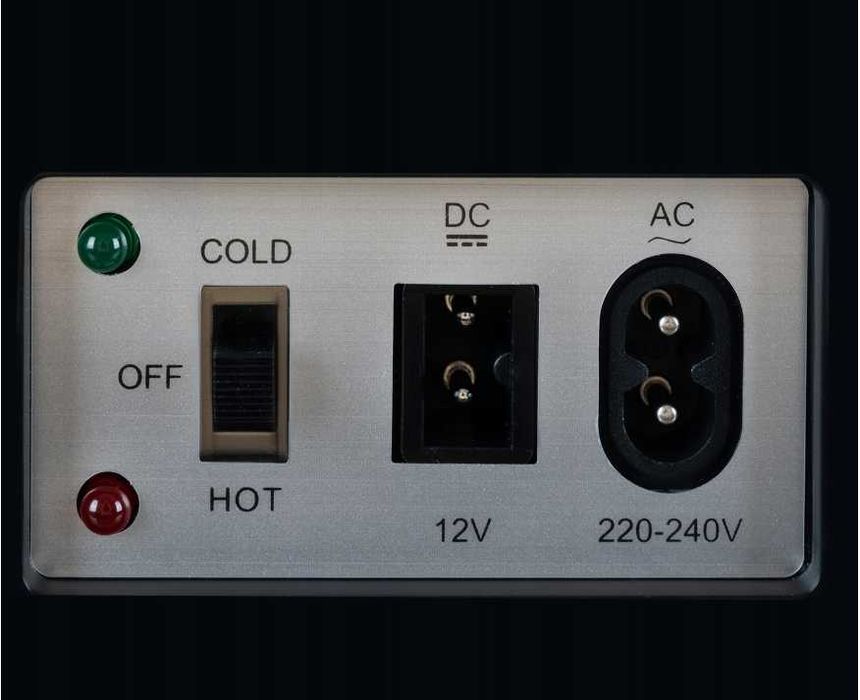 Lodówka turystyczna 4L – do samochodu i domu, chłodzenie/grzanie