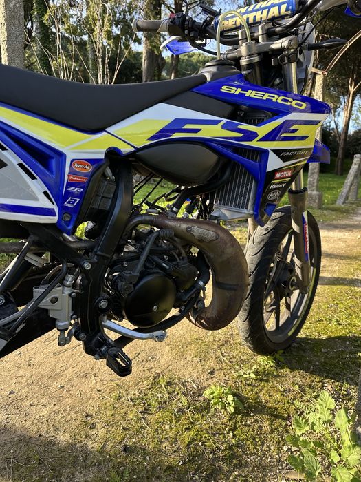 Sherco 50 SM Factory 2023 – Excelente Estado – Como Nova