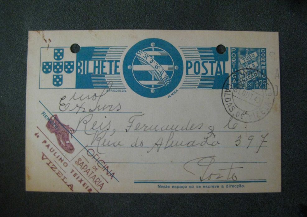 Conjunto de 2 IP (Bilhete Postal)  nº 83 Circulados