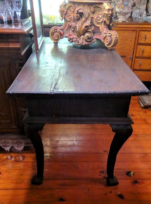 Mesa Bufete Castanho Velho Séc XVI XVII