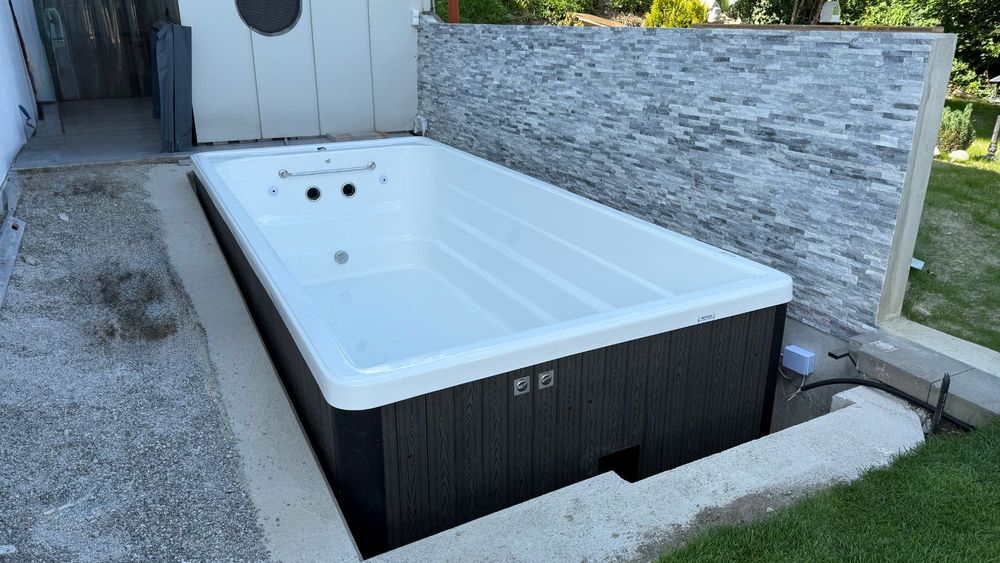 Basen wolnostojący Basen ogrodowy Basen domowy KLEO 476x225x120 cm SPA