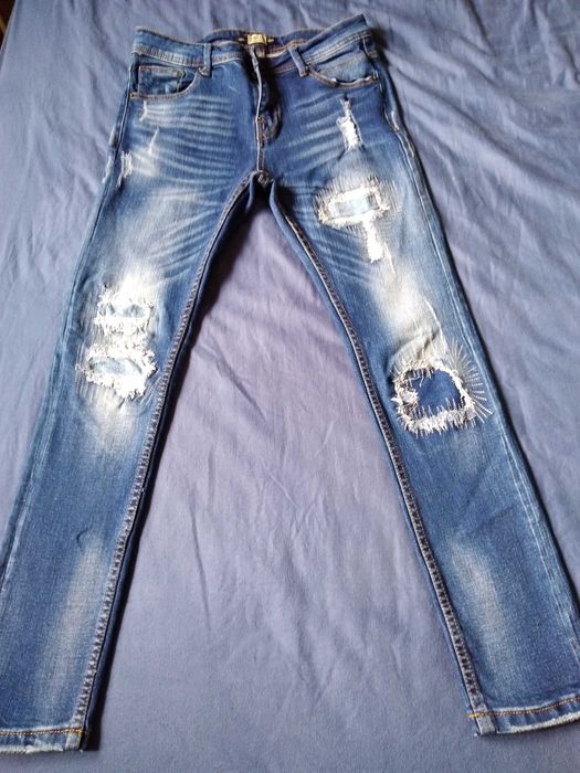 Spodnie jeansy rozmiar S