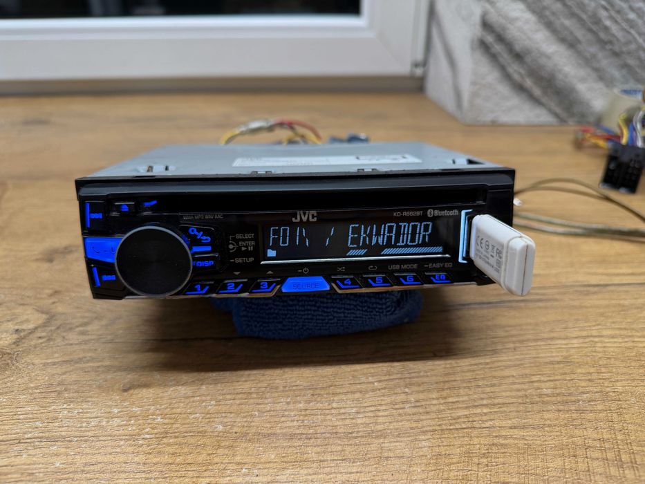 radio samochodowe JVC KD-R862BT