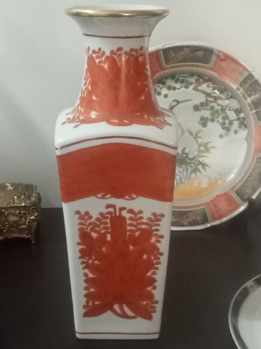 Bela jarra ou outros de porcelana de Macau