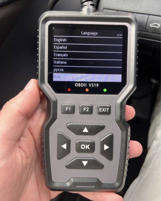 •НАЙКРАЩА ЦІНА• Сканер автомобіля V519 (версія 2024 р.)