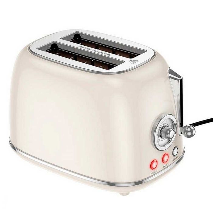 Тостер ретро-дизайн з сучасними технологіями 800 Вт Hoco HJD12A