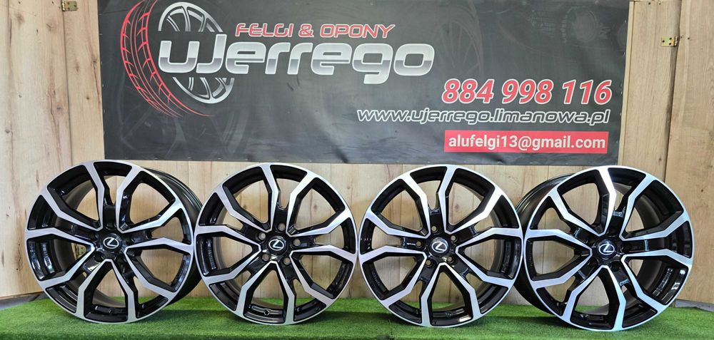 NOWE ALUFELGI LEXUS 19x5x114,3 - Es,Gs,Is,Rc,Ux