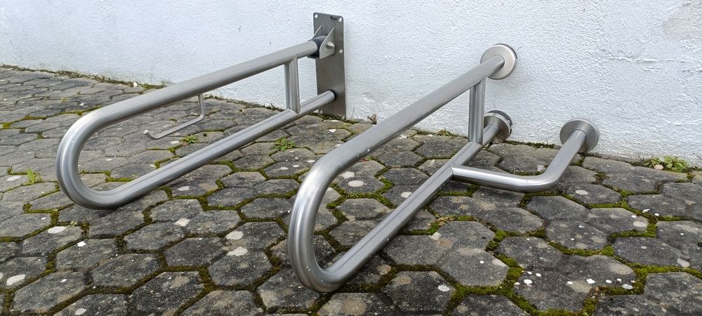 Barras apoio Inox WC