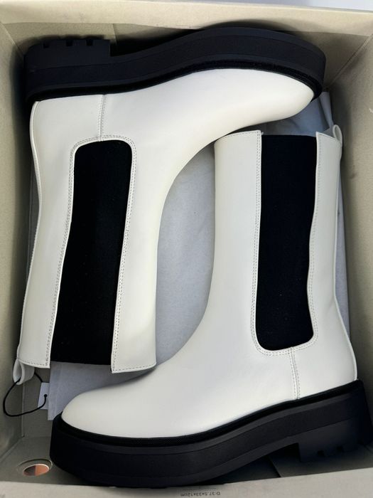 Nowe botki wysokie damskie EVEN & ODD białe 40