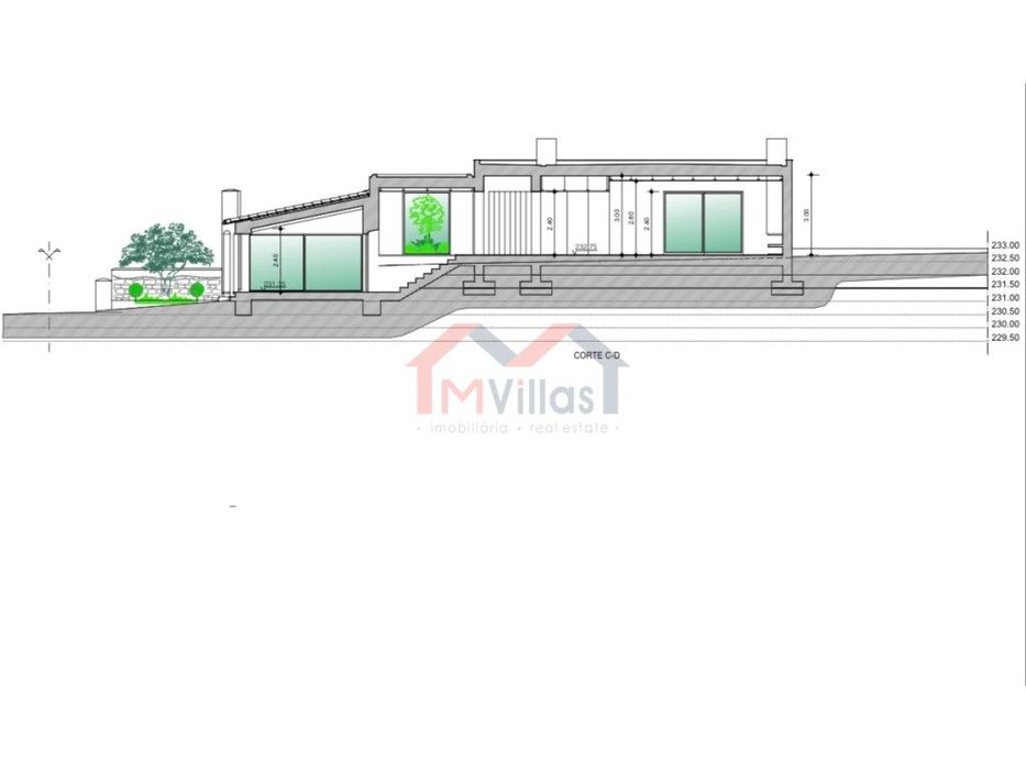 Terreno com projeto aprovado para construção - Loulé