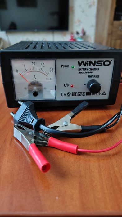 Зарядний пристрій для АКБ WINSO 18А виробництва ПОЛЬЩІ