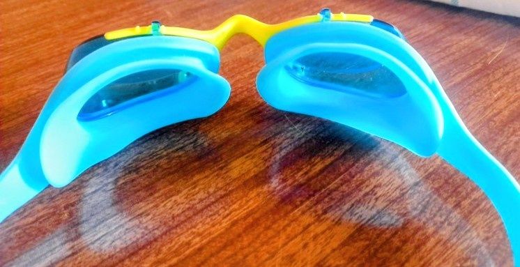 Óculos natação Xbase tamanho Júnior cor azul - Semi-Novos