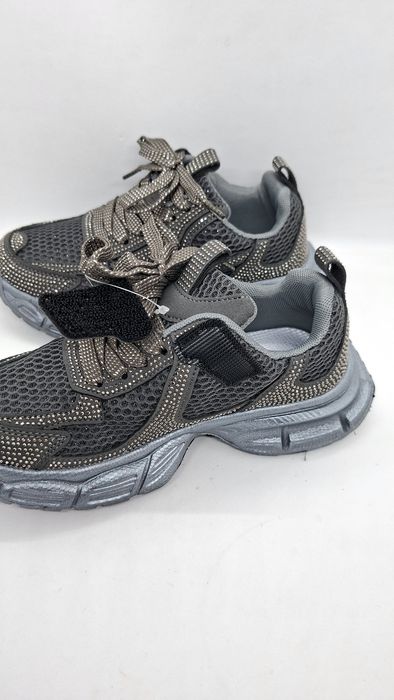 Кросівки на дівчинку р33-38 з блискітками із стразами Jong-Golf весна