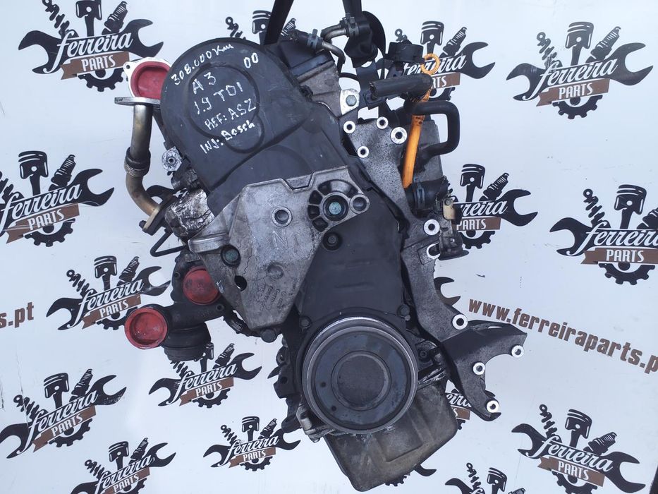 Motor Audi A3 (8L1) 1.9 Tdi Ref: Asz/Blt  | 1996 - 2001