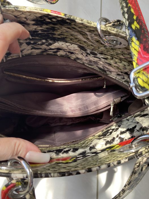 Сумки середня під діор Dior  та Louis Vuitton мала кросбоді біла