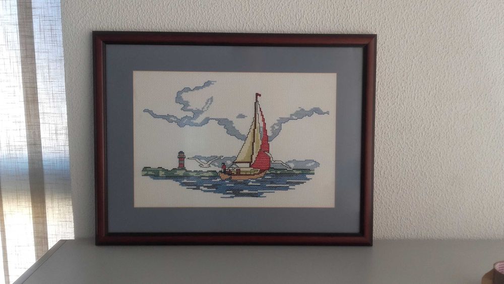 vendo quadro em ponto cruz